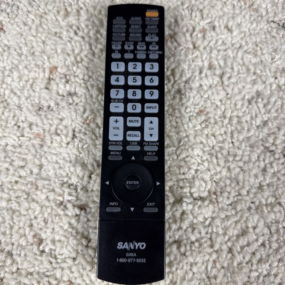 Sanyo GXEA LCD TV Original Remote Control